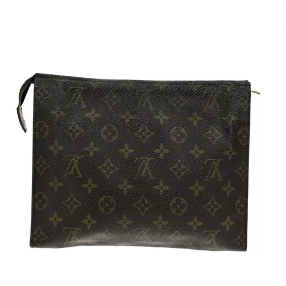LOUIS VUITTON Poche Toilette 26 Clutch Hand Bag Monogram Leather M47542 02EE006 - Picture 2 of 14